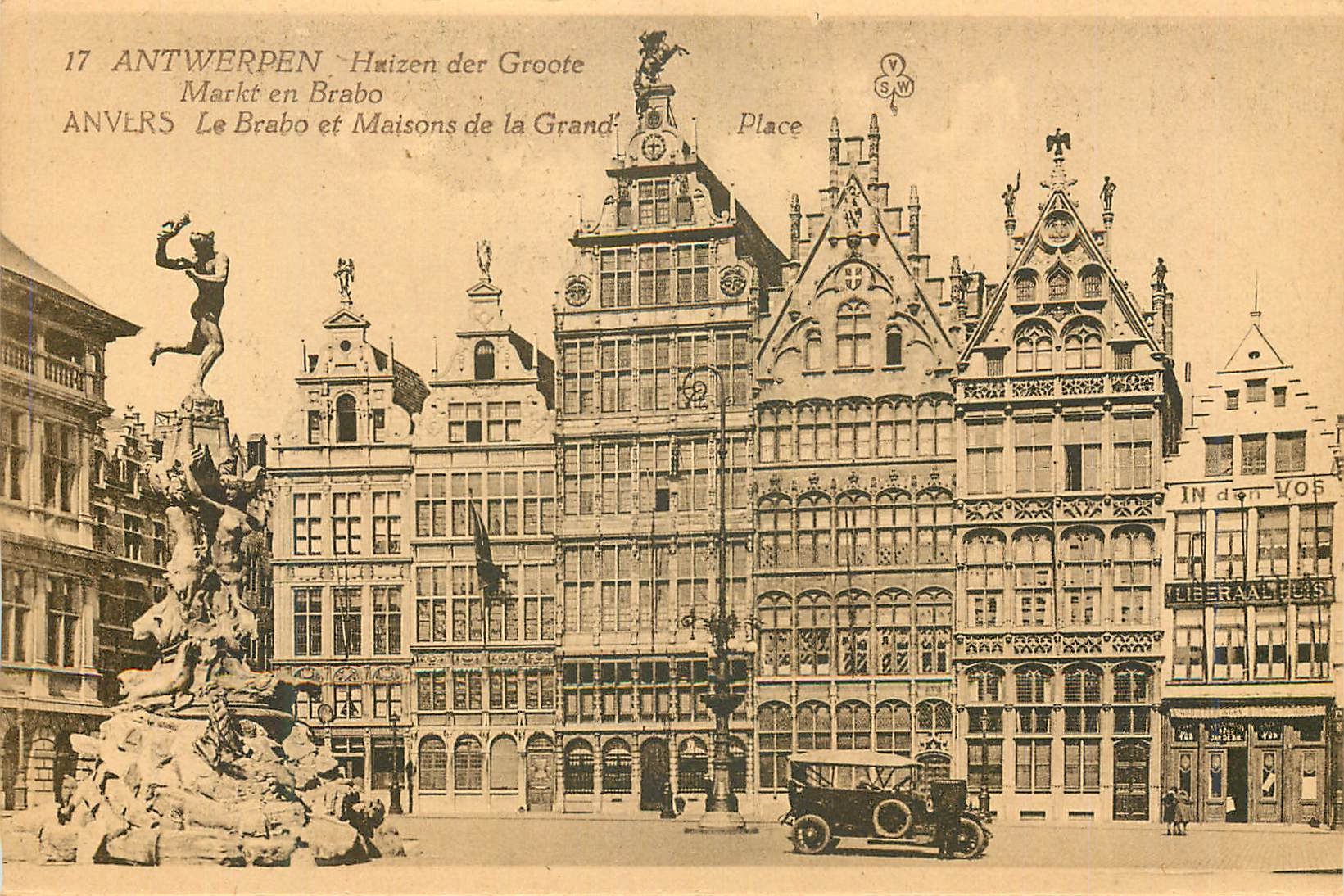 Antwerpen - Haizezen der Groote Markt en Brabo - VSN