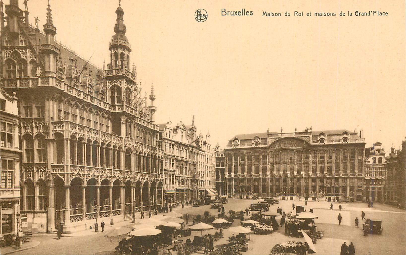 CPM Bruxelles Maison du Roi et maisons de la Grand Place 