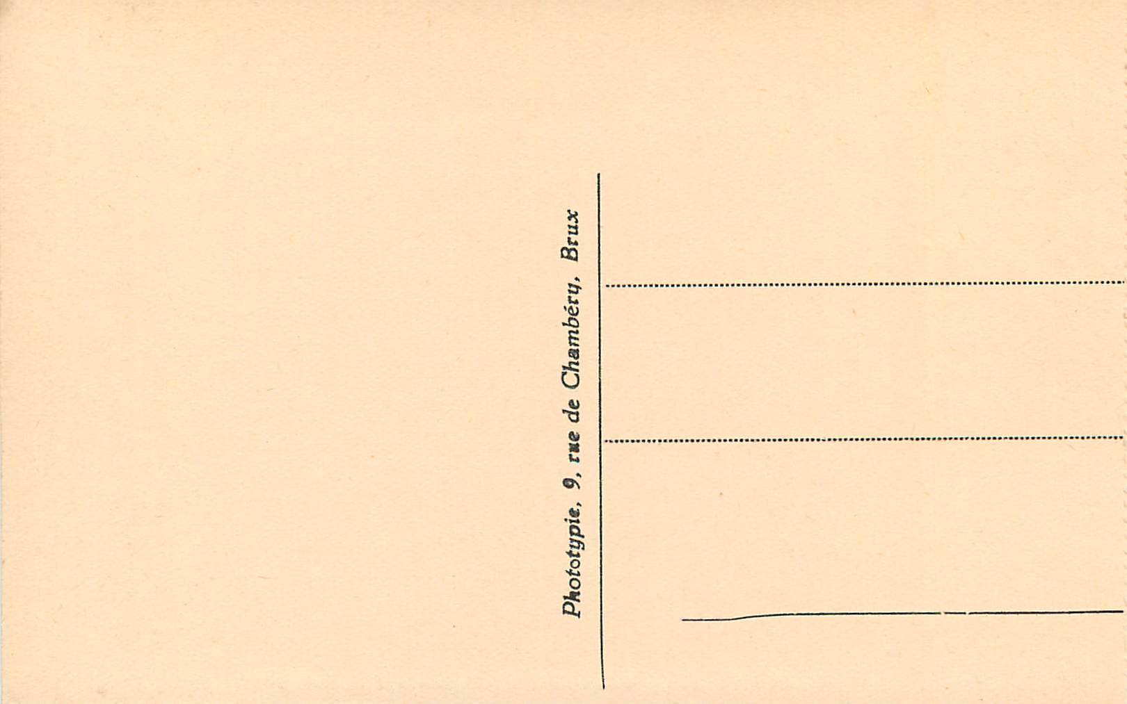 CPM Bruges Interieure de la Cathedrale Orgue — Verso