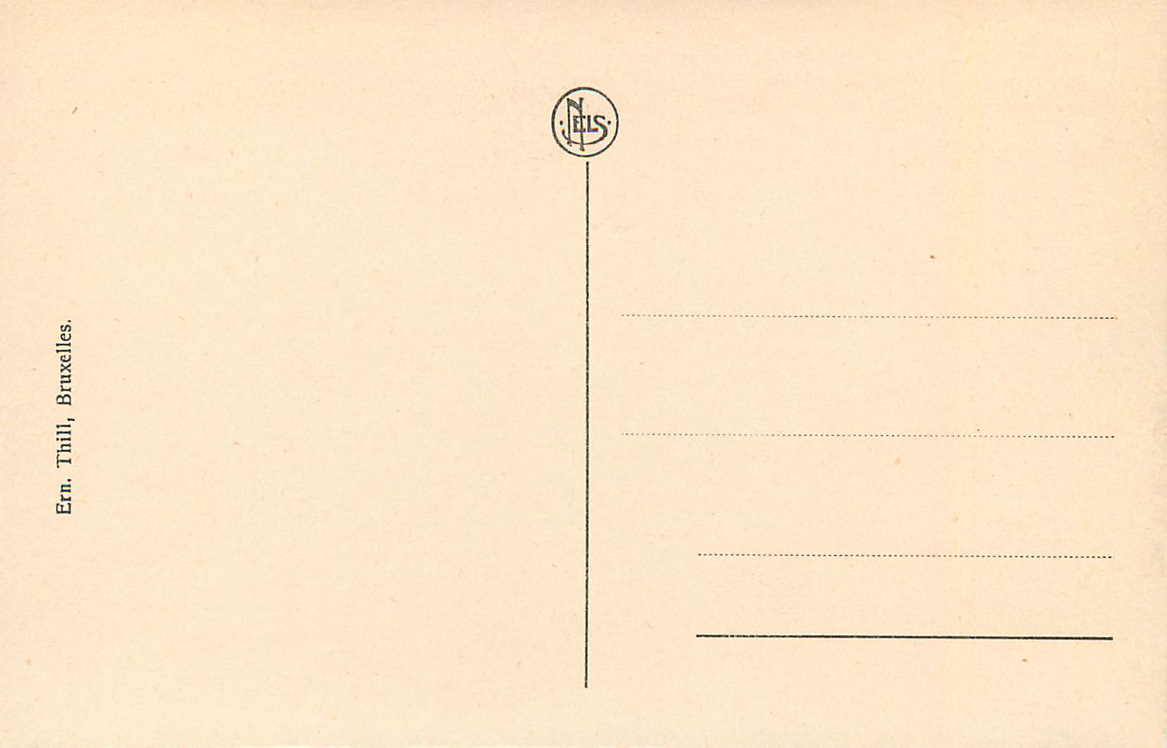 CPM Bruges Pont du Beguinage et Presbytere  — Verso