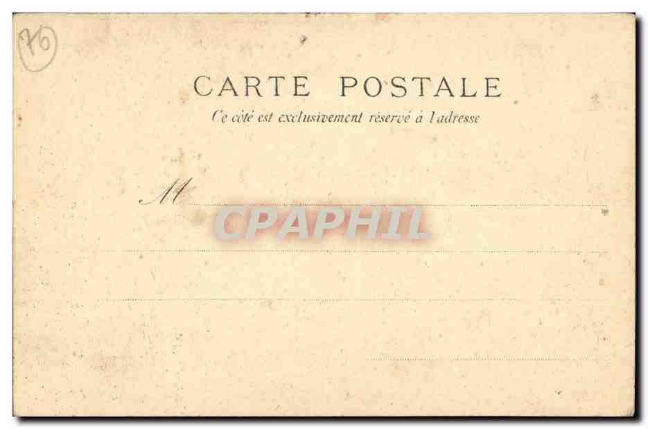 Rouen CPA Rue de l'epicerie portail de la CAlednre — Verso