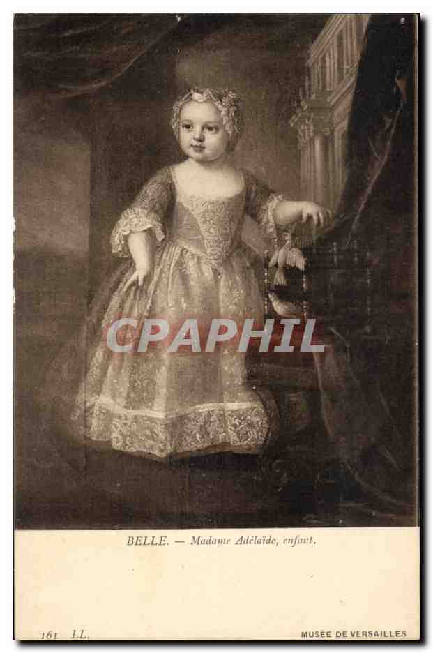 CPA Belle Madame Adelaide enfant 