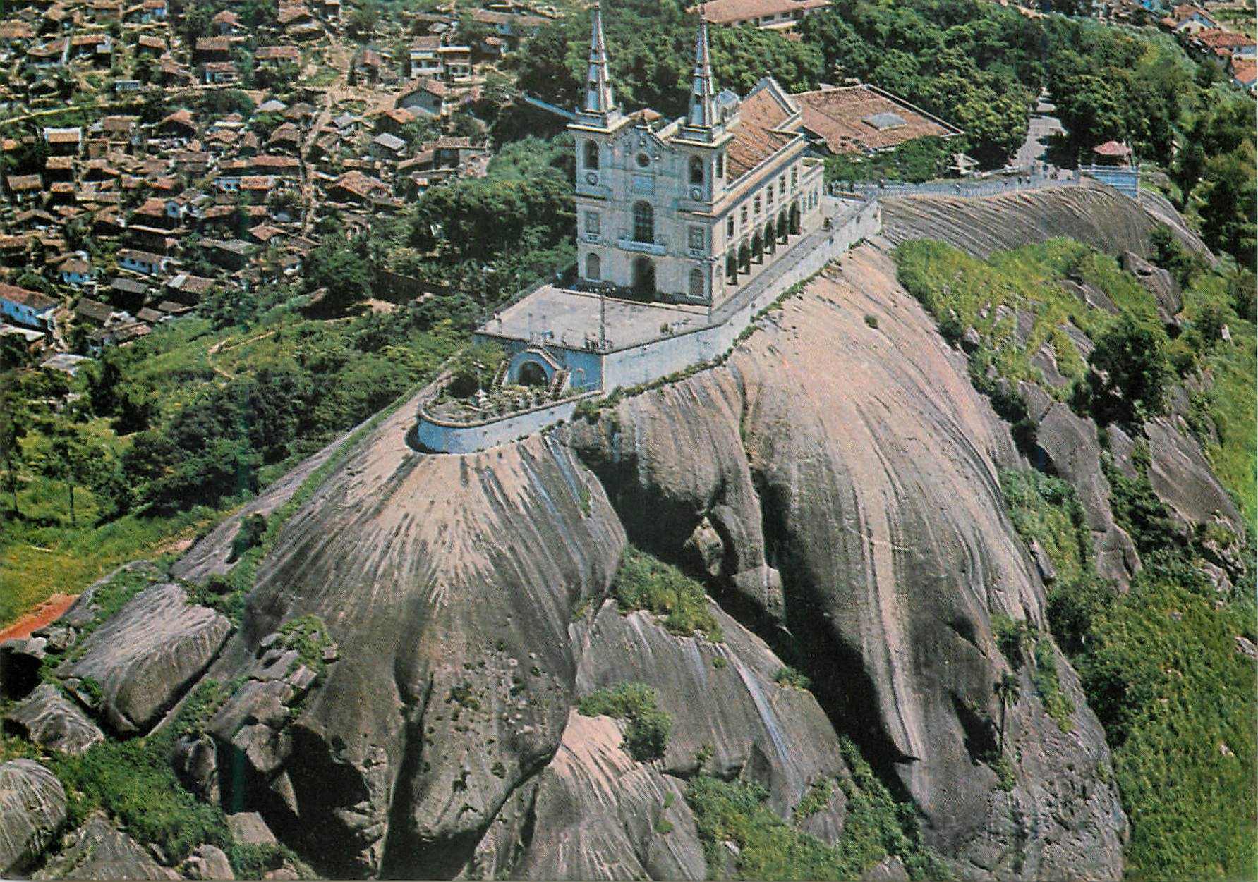 Igreja de Nossa Senhora da Penha — Rio de Janeiro — Brasilecolor - C.P. 513-ZP1