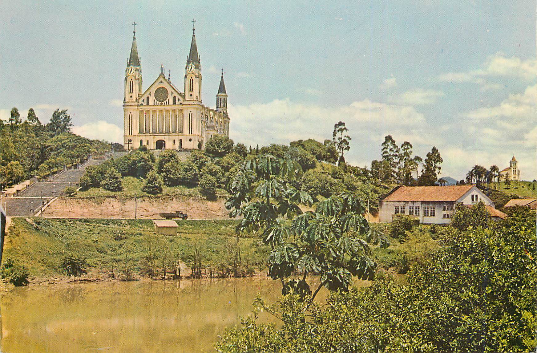 Cathédrale de Blumenau — État de Santa Catarina — Éditeur: Sociedade Comercial Gráficas Guinart, N° GT-255