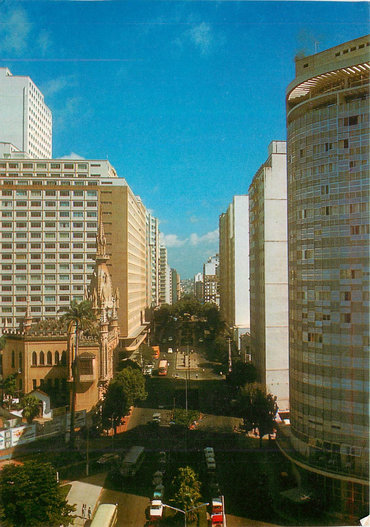 CPM Brasil Turistico Belo Horizonte Augusto de Lima Avenue 