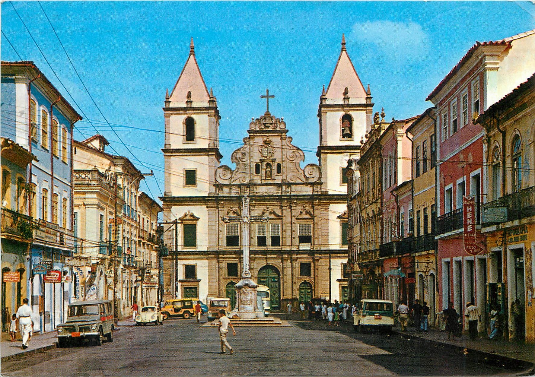 Igreja do Convento de São Francisco — Salvador, Bahia — éditeur BRASIL TURÍSTICO, n°26