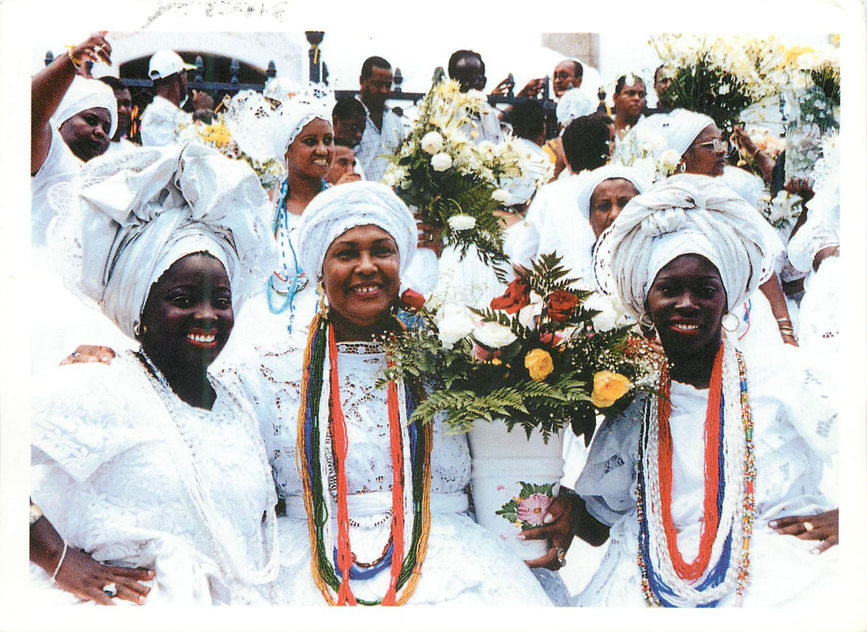 Baianas — Procession religieuse de Notre-Seigneur de Bonfim — Salvador, Bahia — Photos Christian Fehr
