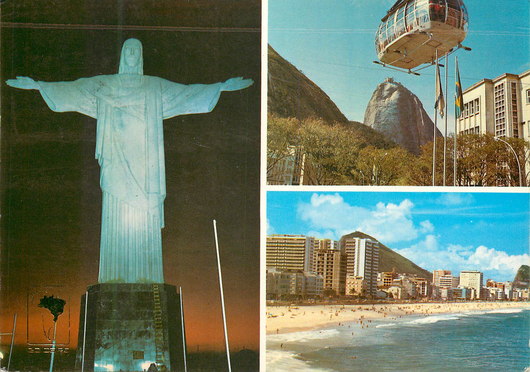 CPM Brasil Rio de Janeiro Christ redeemer by night 