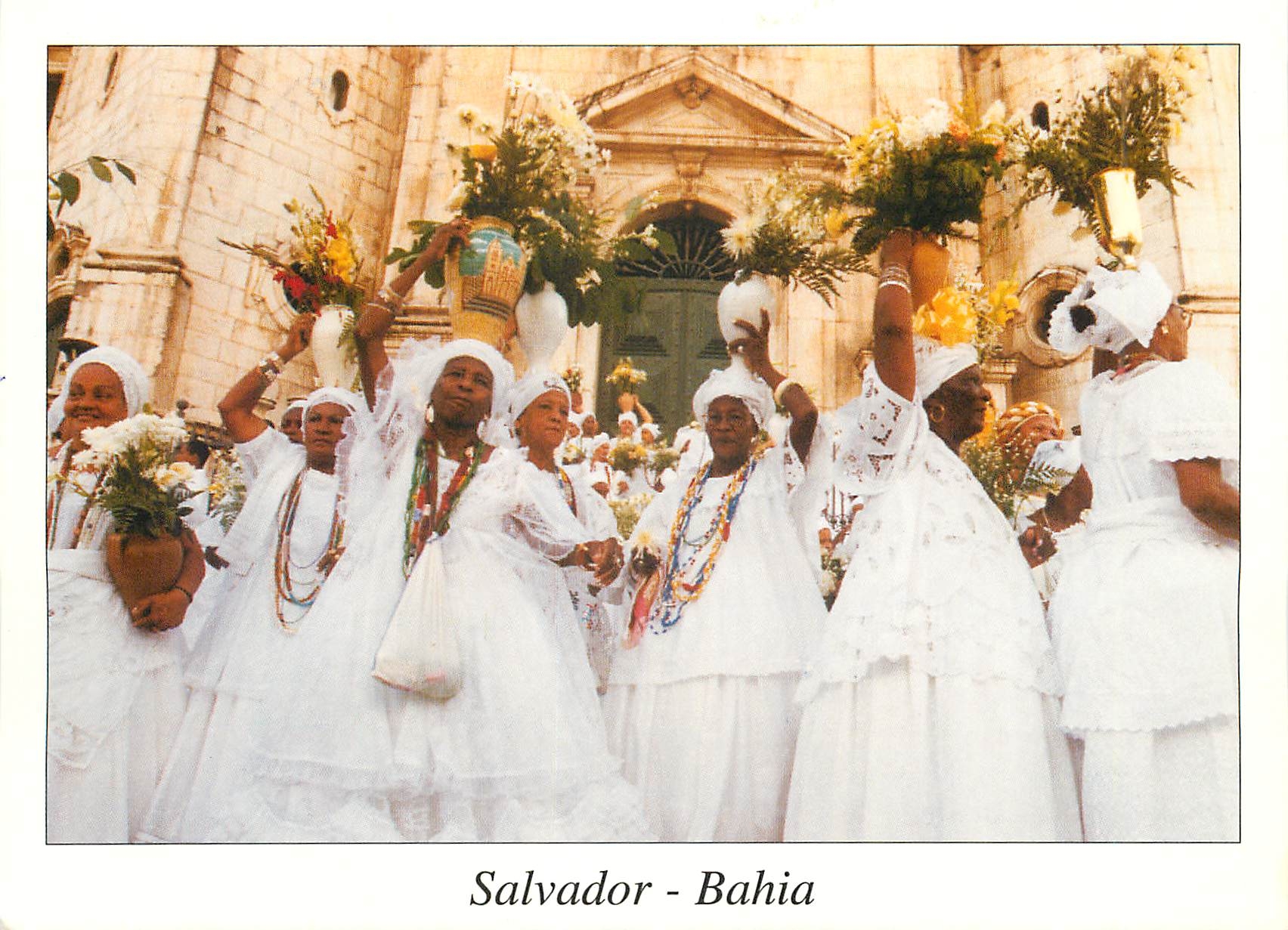 Salvador - Bahia — Procession de Baianas — Pau Brasil