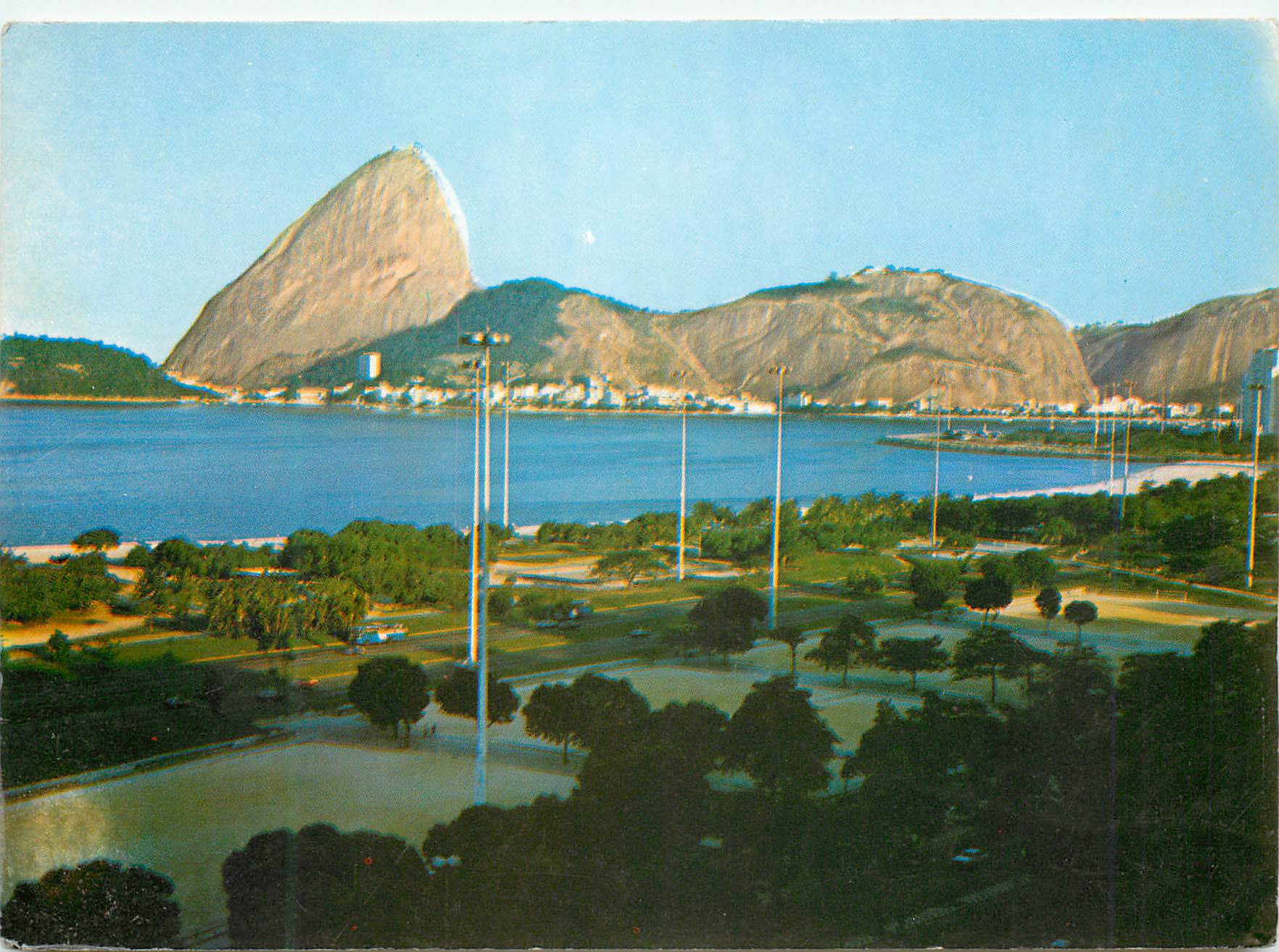 CPM Rio de Janeiro Brasil Flamengo Park an Sugar Loaf 