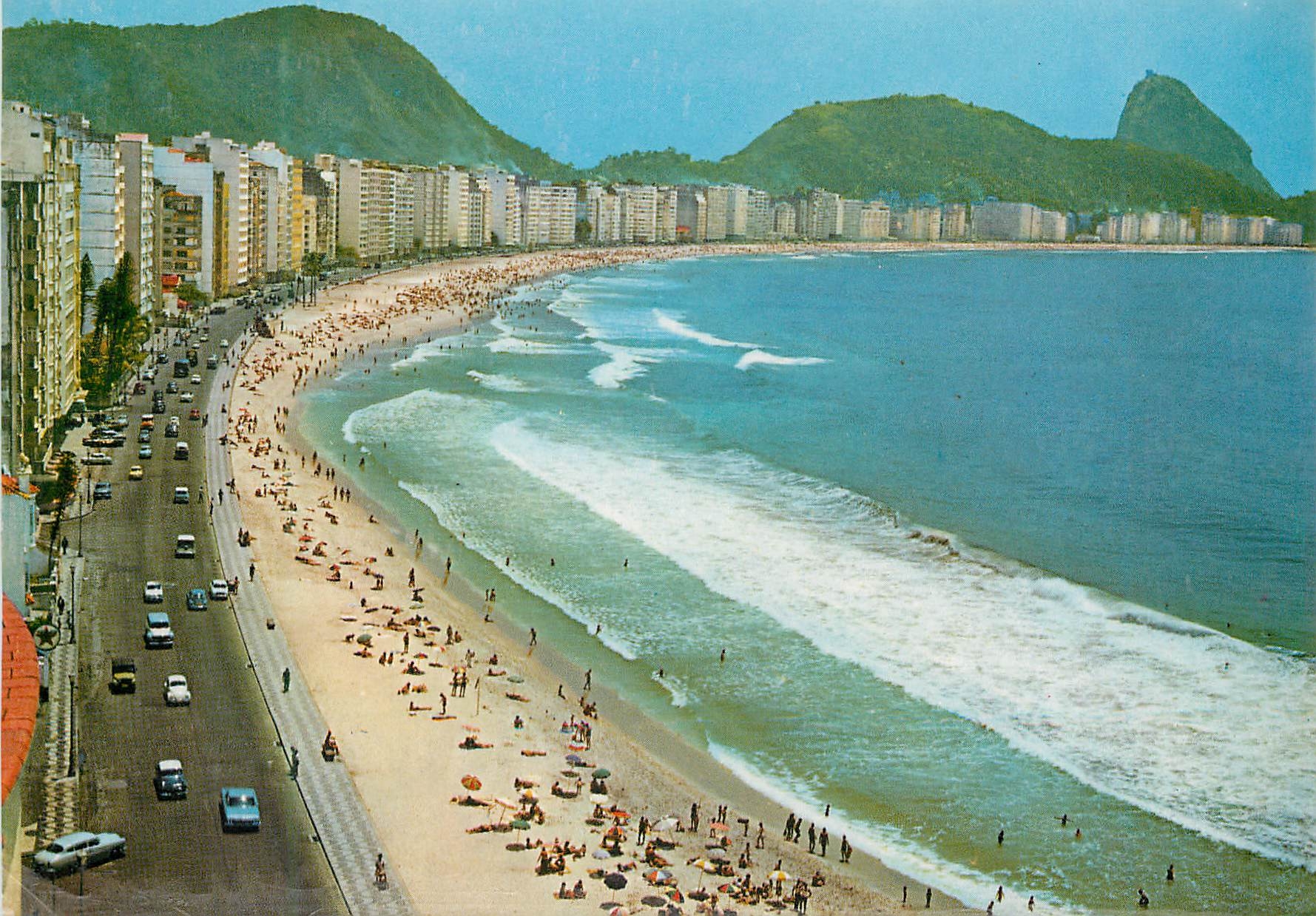 Copacabana Beach — Rio de Janeiro — éditeur Mercator, n°15