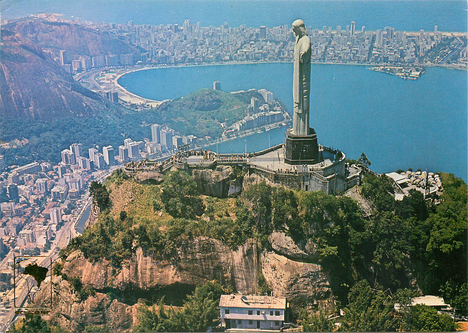 Rio de Janeiro — Christus der Erlöser — Verlag RPC, Nr. 350-303