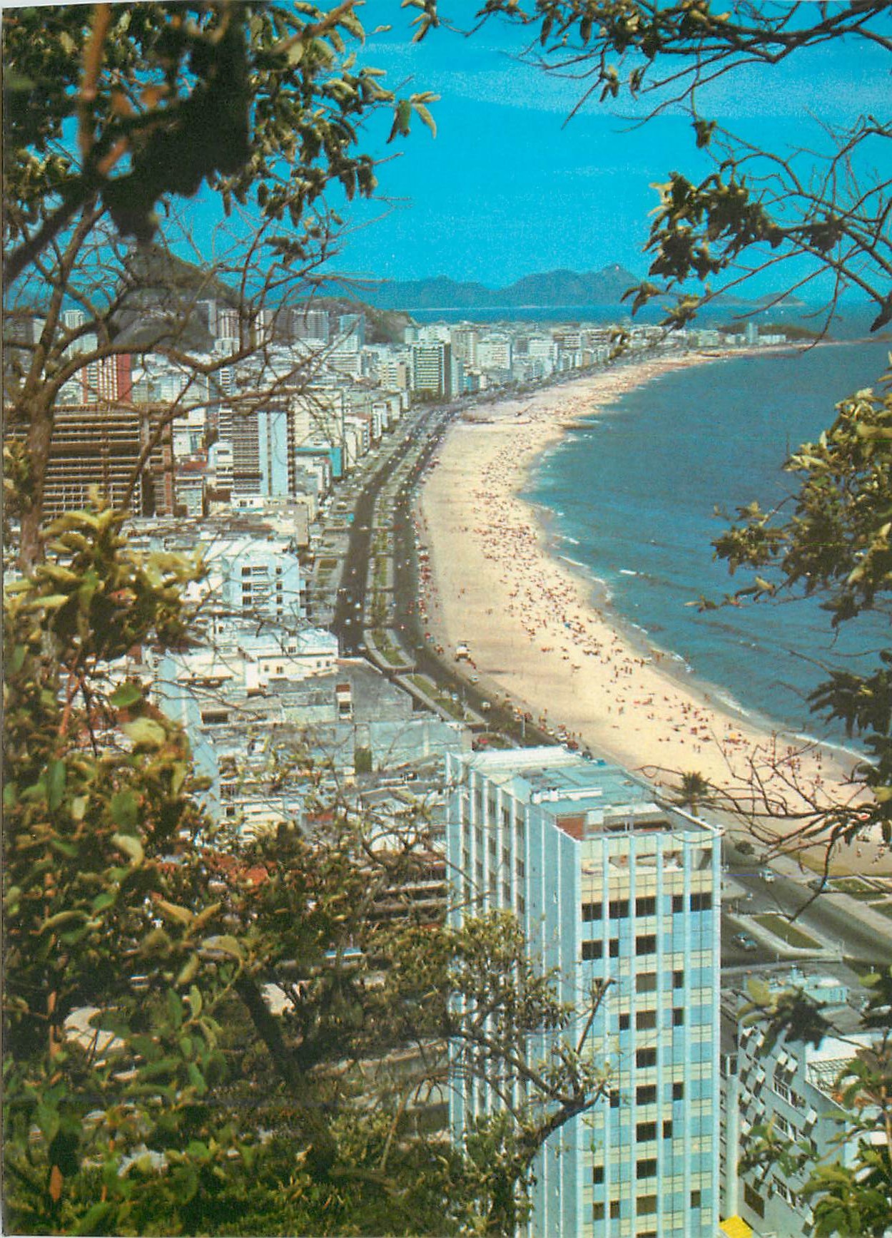CPM Brasil Turistico Rio de Janeiro Partial view of Lebion Beach 