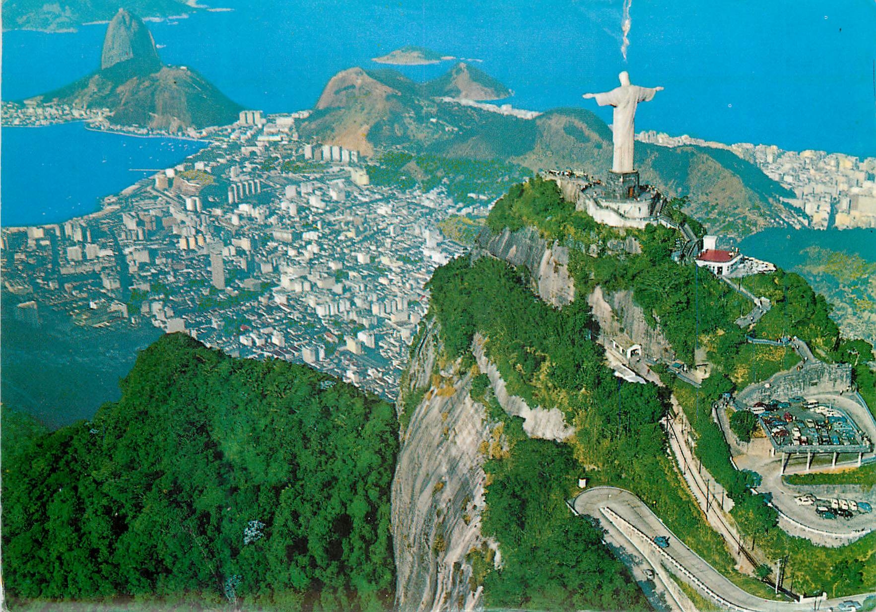 CPM Editora Brasileira de Turismo Rio de Janeiro Aerial view 