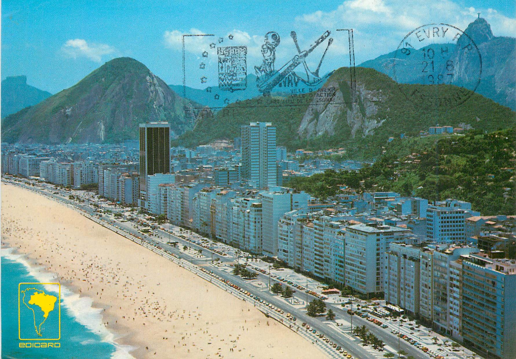 Rio de Janeiro — Copacabana — Éditeur Edicard, n° 350-178