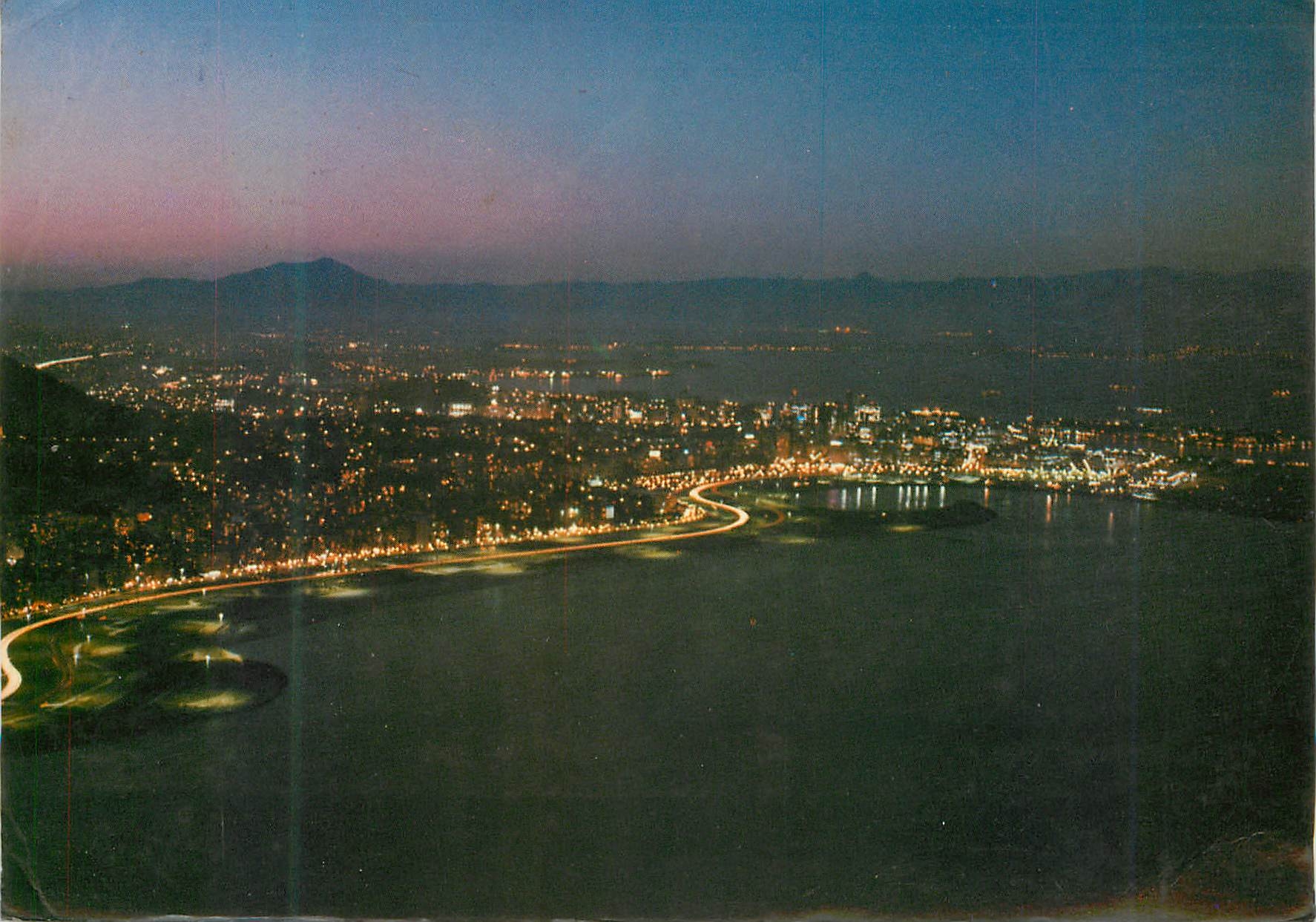 Vue panoramique de la Baie de Guanabara — Rio de Janeiro — éditeur Wilson, Sons S.A.