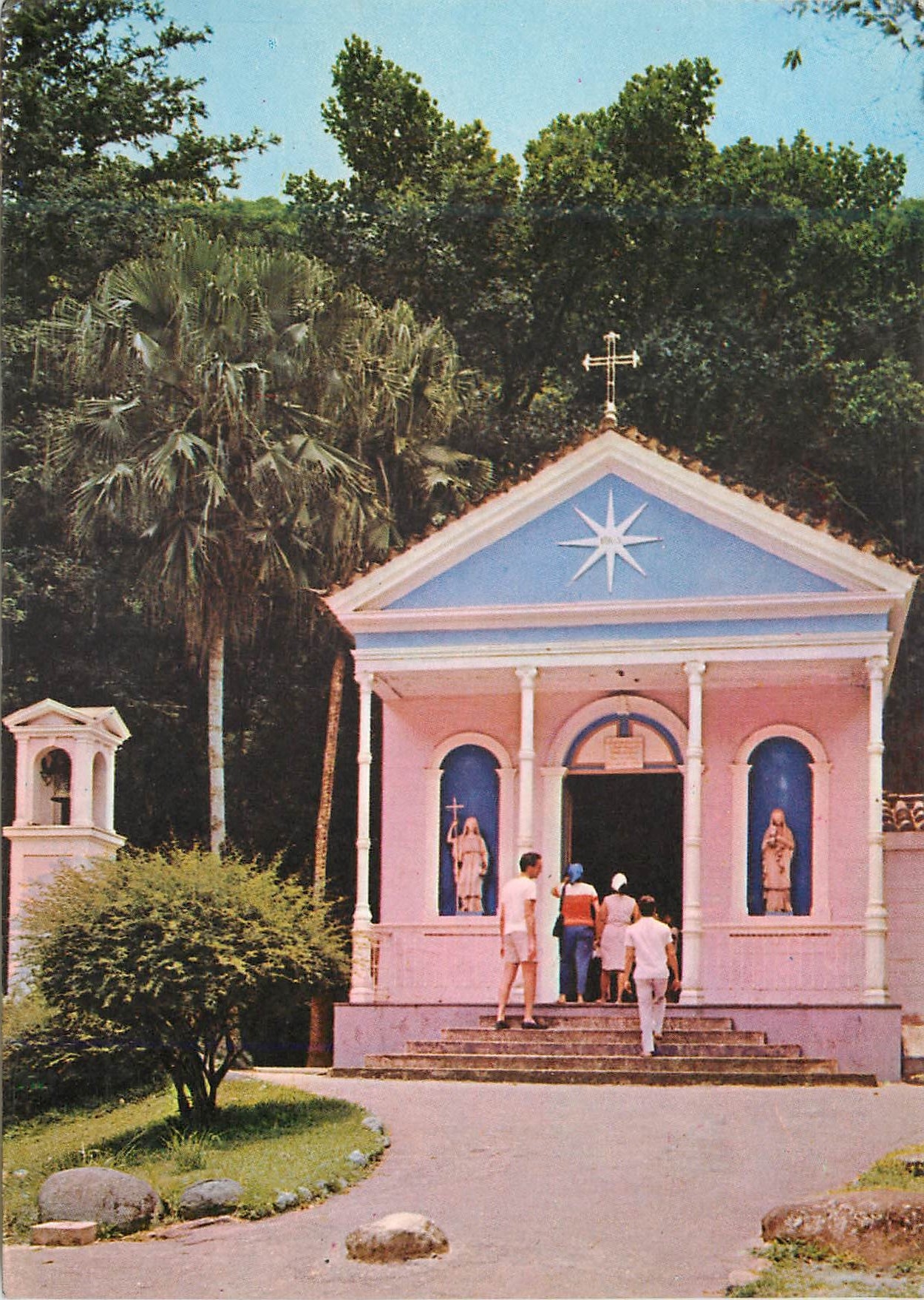 CPM Rio de Janeiro Brasil Florest of Tijuca Maryink Chapel 