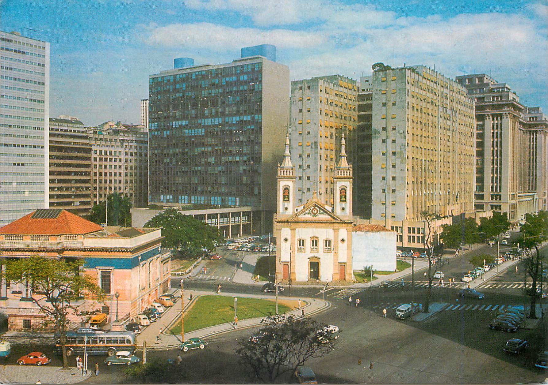 Rio de Janeiro - Vista da Igreja Santa Luzia — mercator