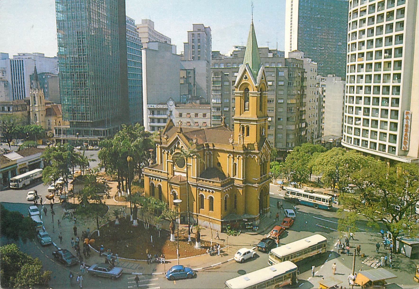CPM Brasil Turistico Sao Paulo Paissandu Square 