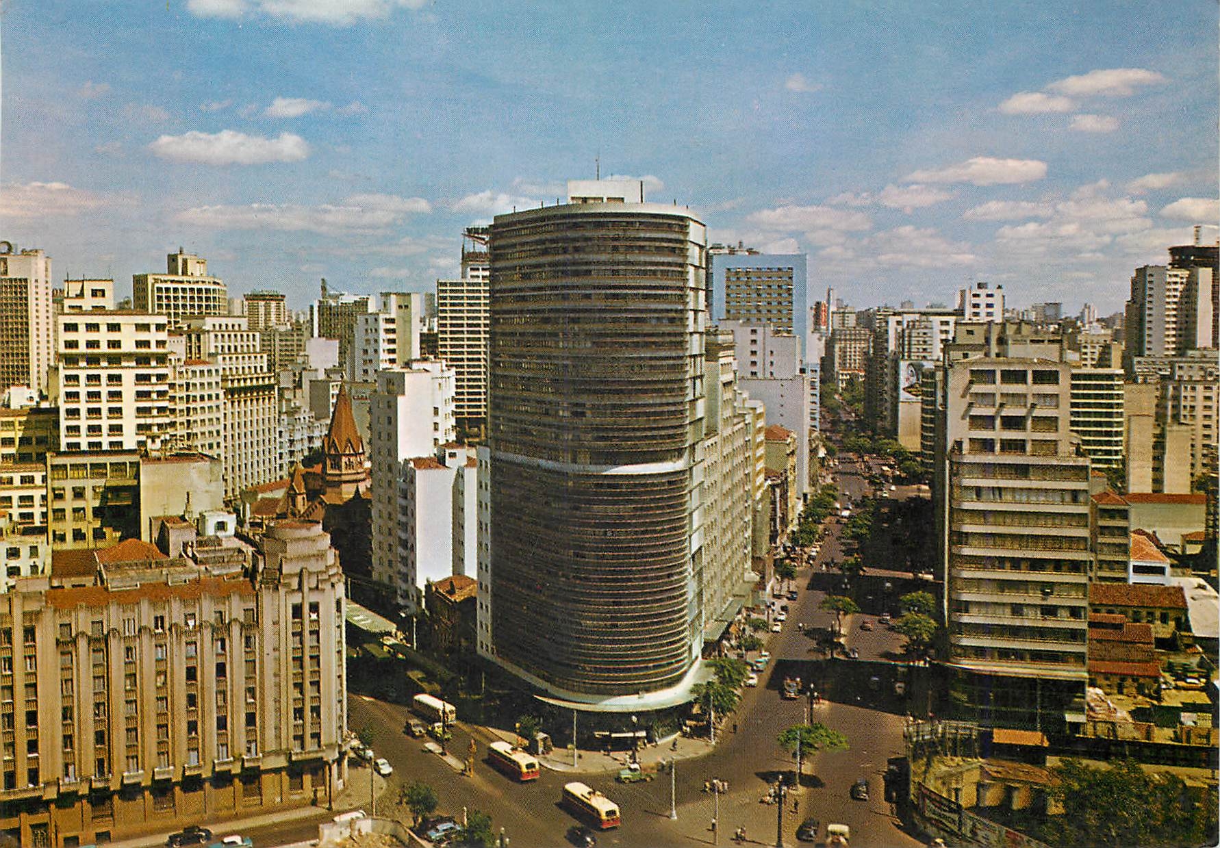 CPM Brasil Turistico Sao Paulo Avenida Ipiranga 