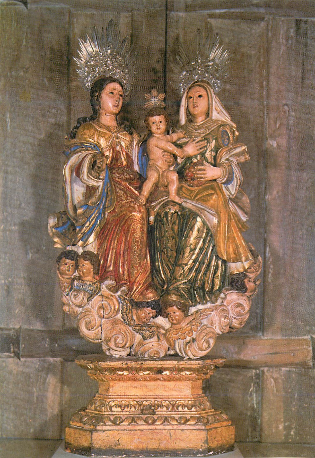 CPM The Holy Mothers century from Portugal Museu de Arte Sacra Sao Paulo 