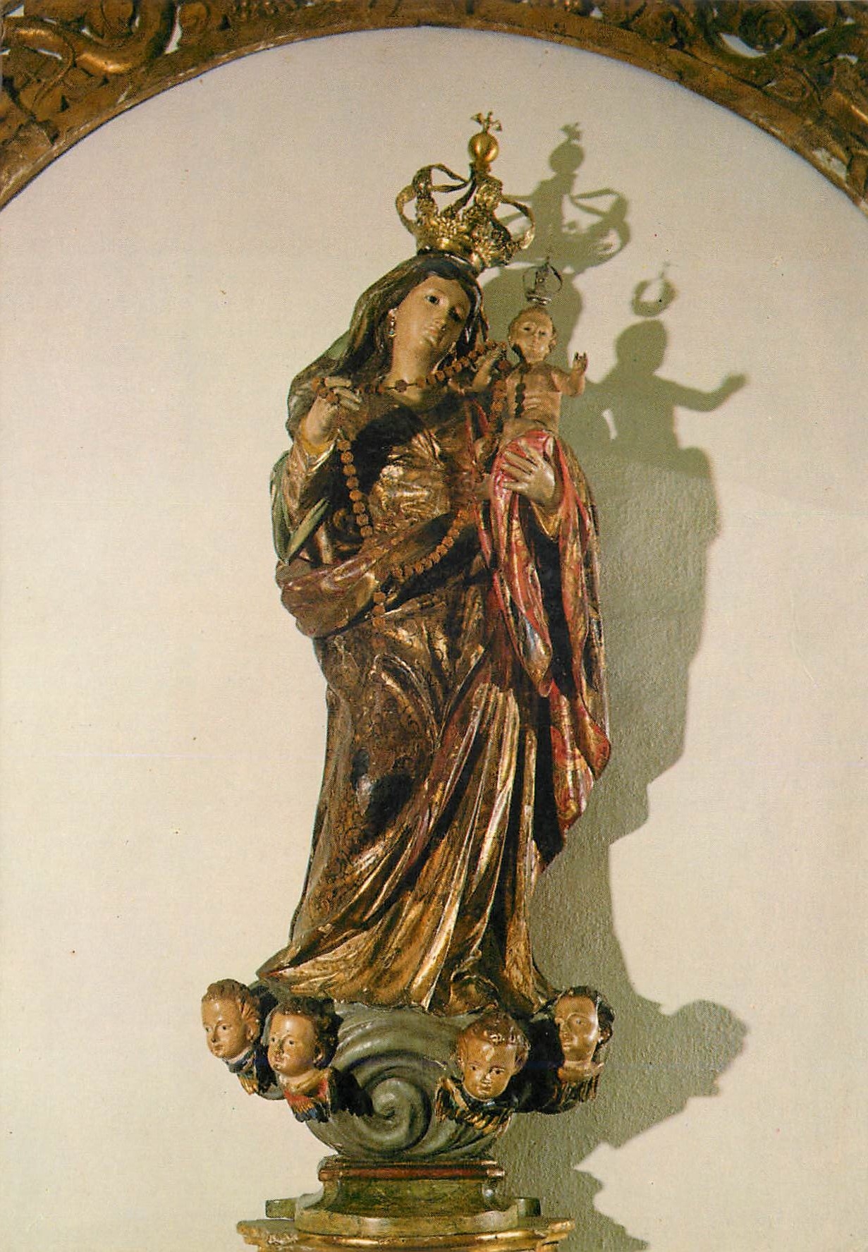 CPM Our Lady of Rosary from Bahia Museu de Arte Sacra Sao Paulo 