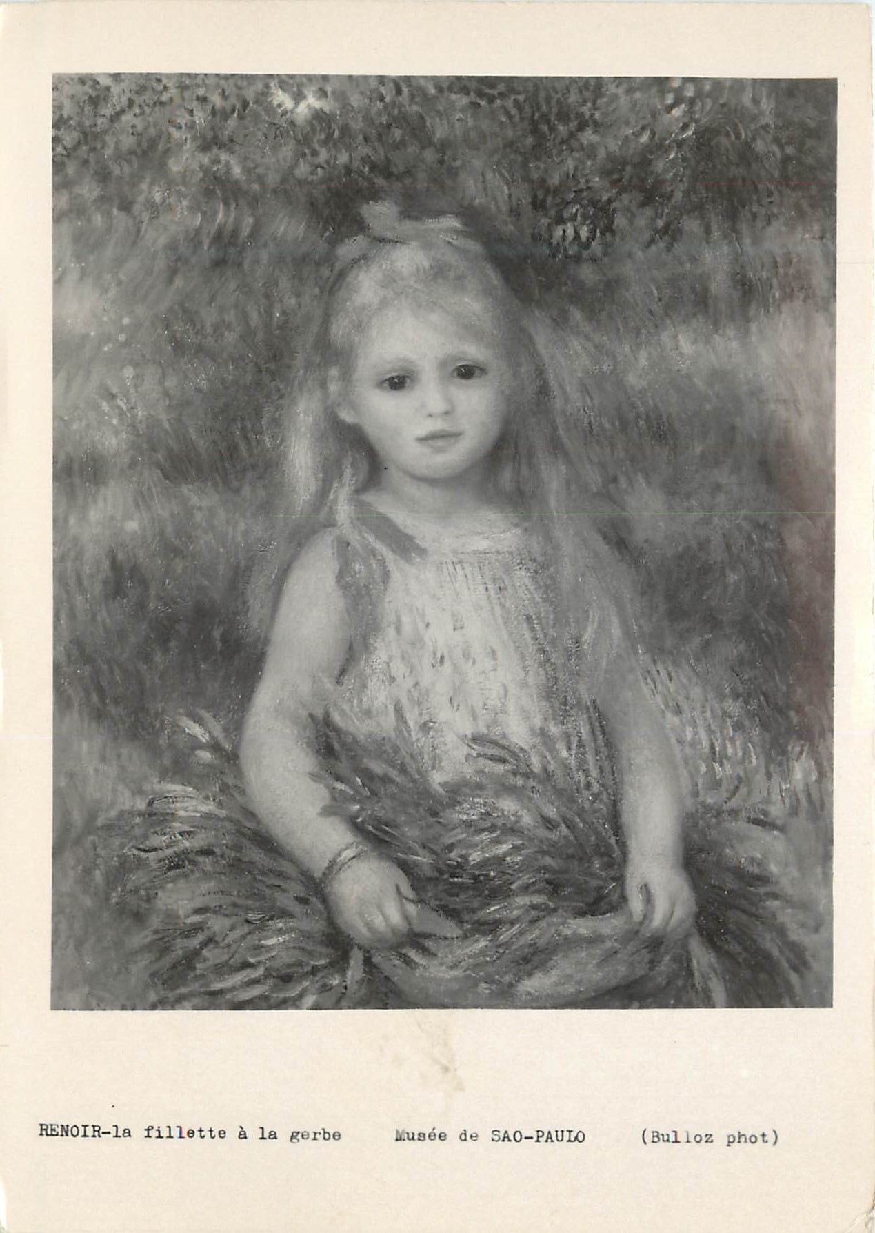 CPM Renois In fillette a la gerbe Musee de Sao Paulo 