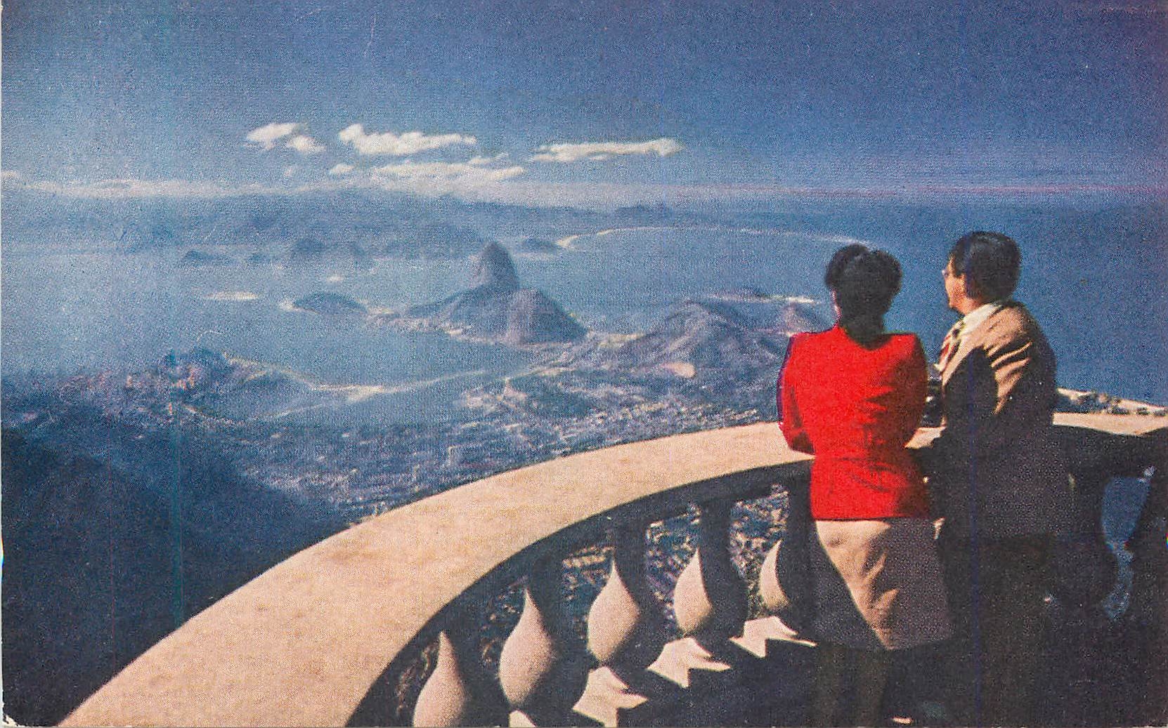 Vue de Rio de Janeiro depuis le Corcovado — Pan American World Airways