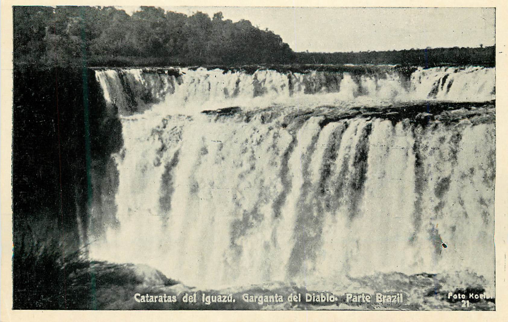 Cataratas del Iguazú. Garganta del Diablo. Parte Brasil — Photo Koriba 21