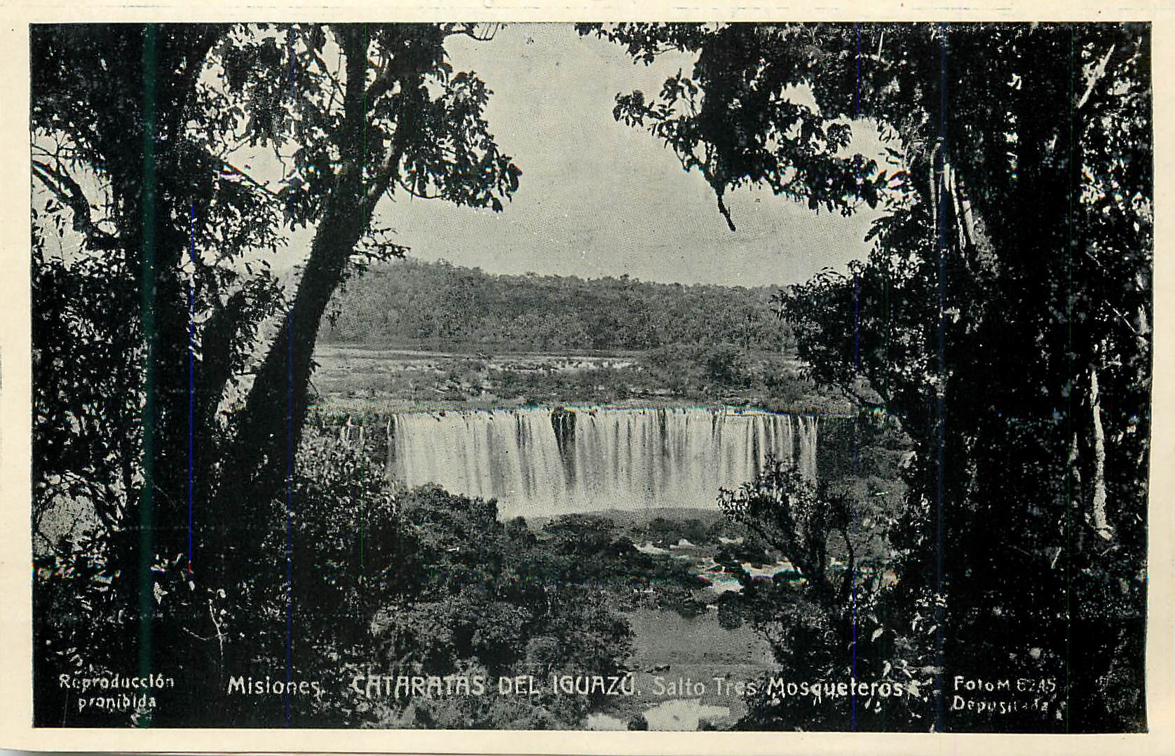 CPM Misiones Cataratas del Iguazu Salto Tres Mosqueteros 