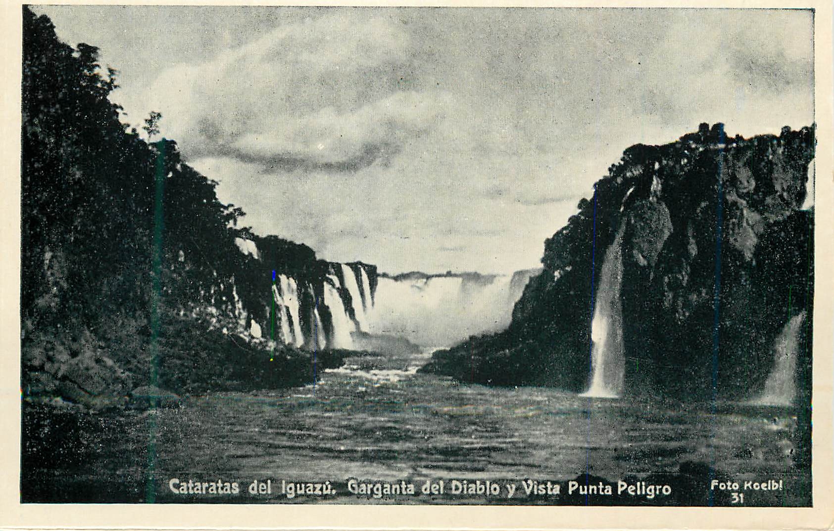 Cataratas del Iguazú — Garganta del Diablo y Vista Punta Peligro — Foto Koelbl 31