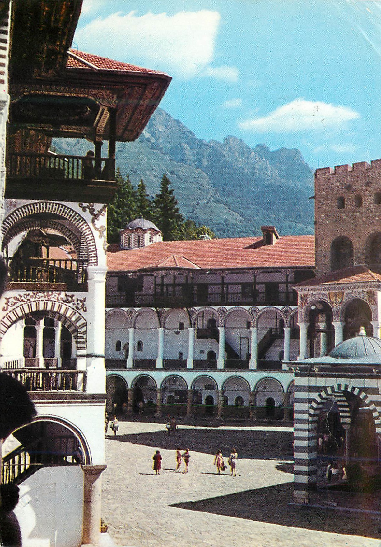 CPM Le monastere de Rila par l ermite Ivan Rilski 