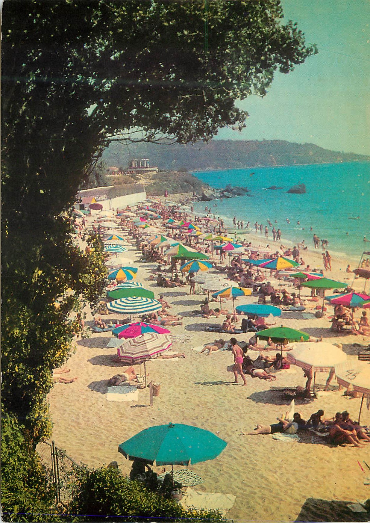 CPM Bapha Villegiature Droujba la plage 