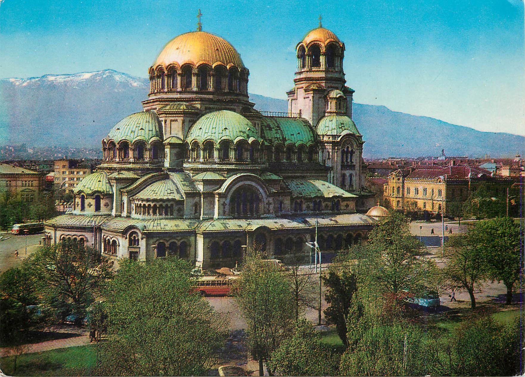 CPM Sofia Le Dome monument Alexandre Nevski construit selon les plans de l architecte 