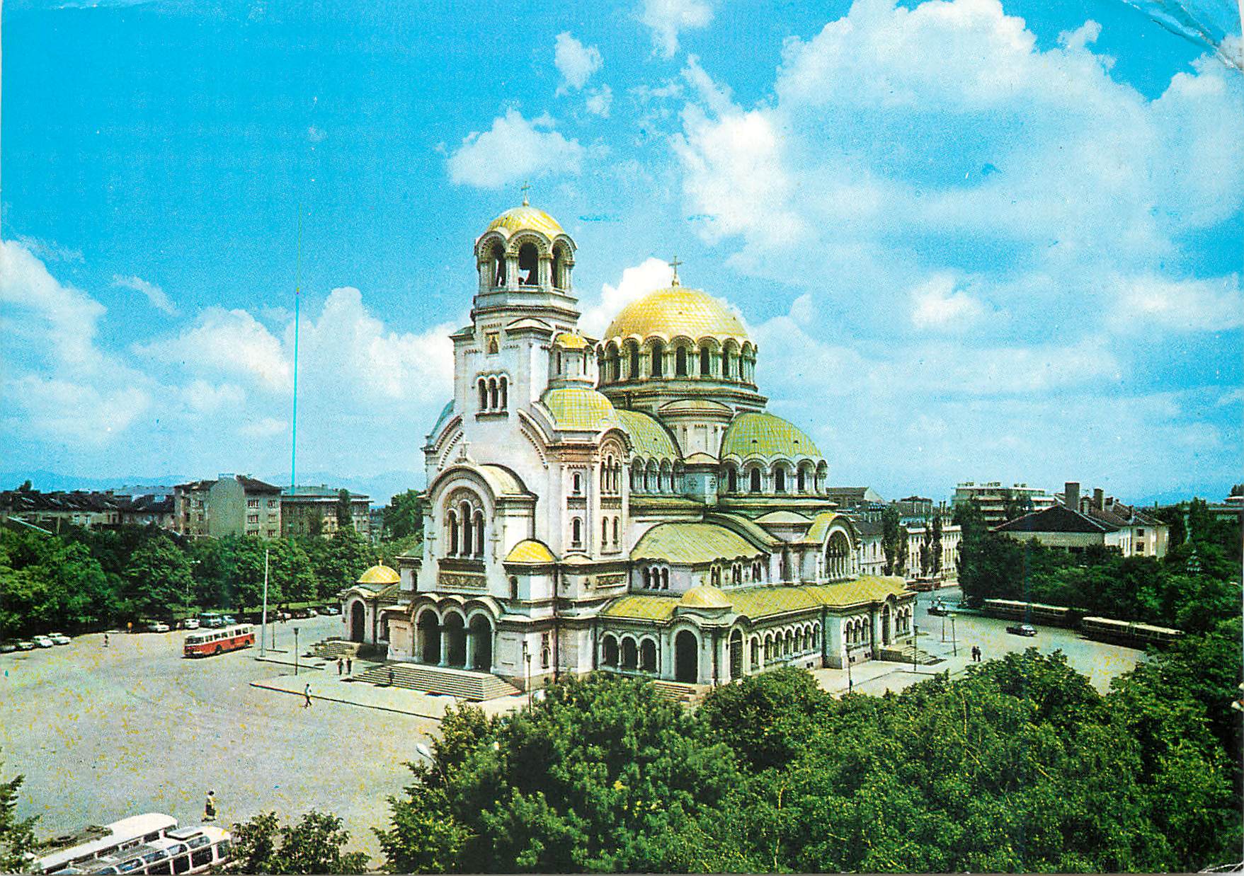 CPM Sofia Le Dome monument Alexandre Nevski construit selon les plans de l architecte 