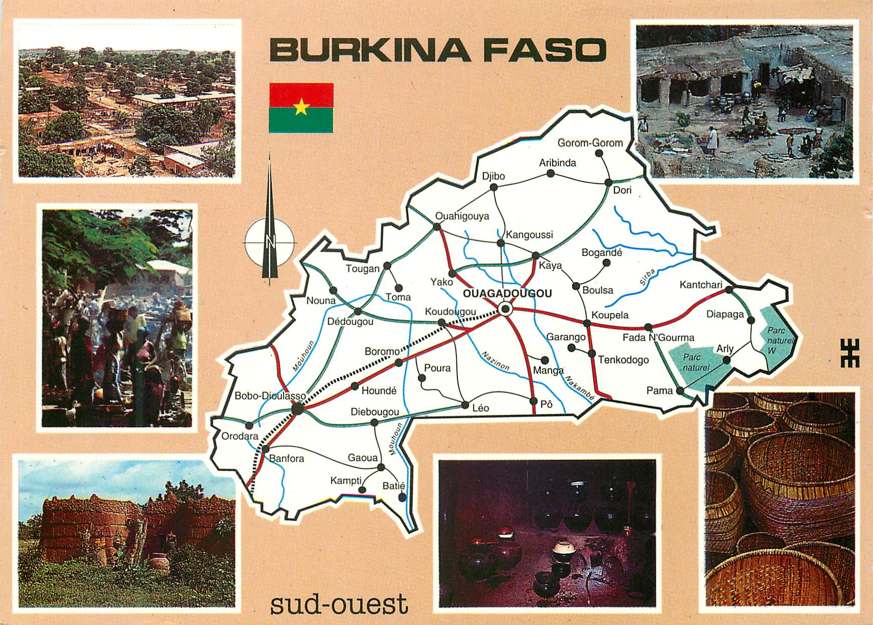 CPM Burkina Faso En pays lobi Football Coupe du Monde 1998