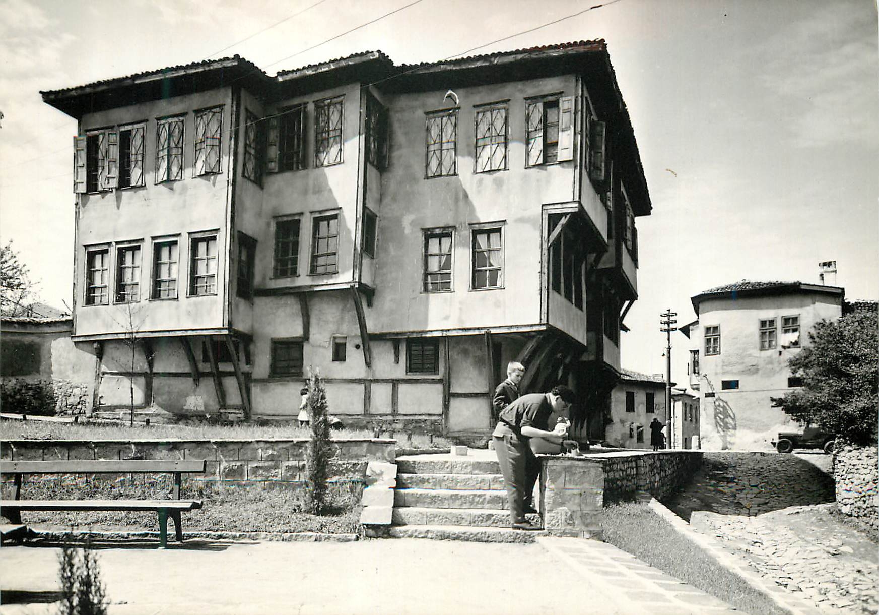 CPM Plovdiv La maison ou a sejourne Lamartine lors de son voyage en Orient 