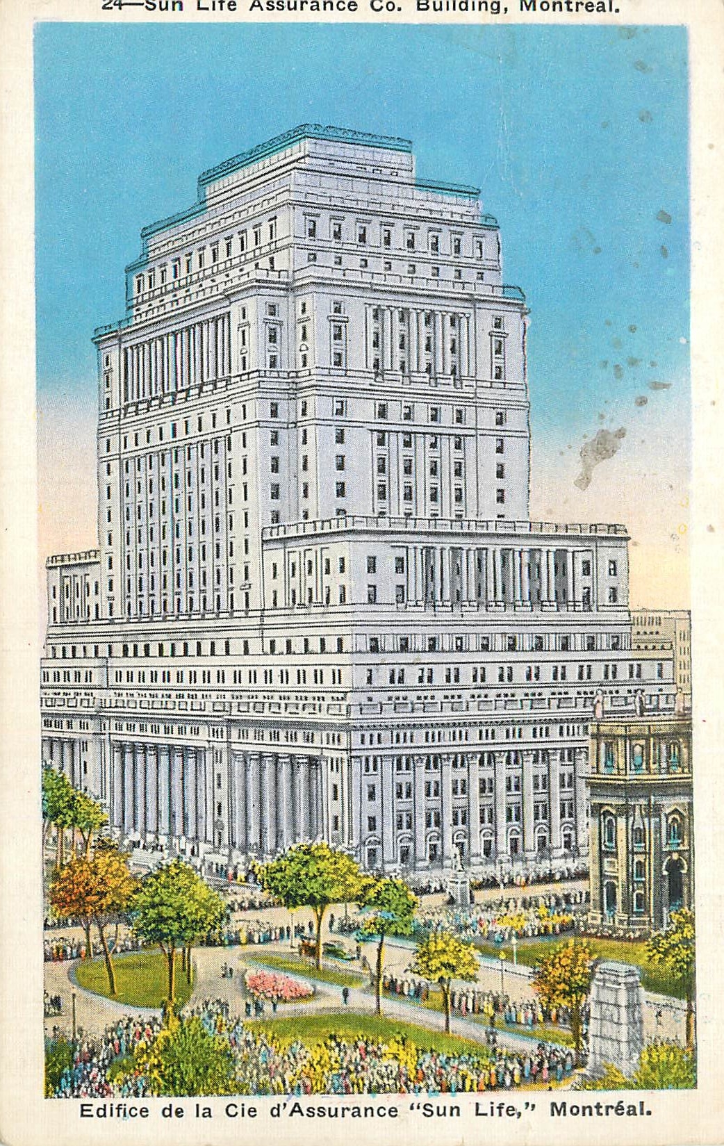 CPA Sun Life Assurance Co Building Montreal 