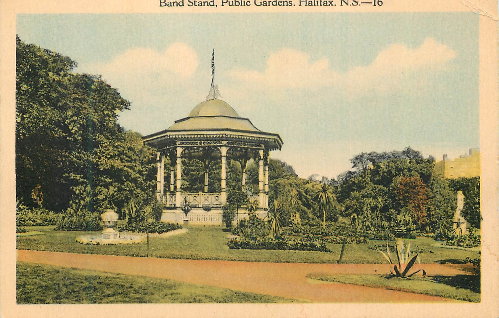 CPA Band Stand Public Gardens Halifax NS 