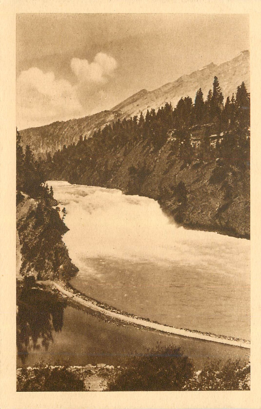 CPA Chutes de la Riviere de l Arc Extreme Nord Canadien 