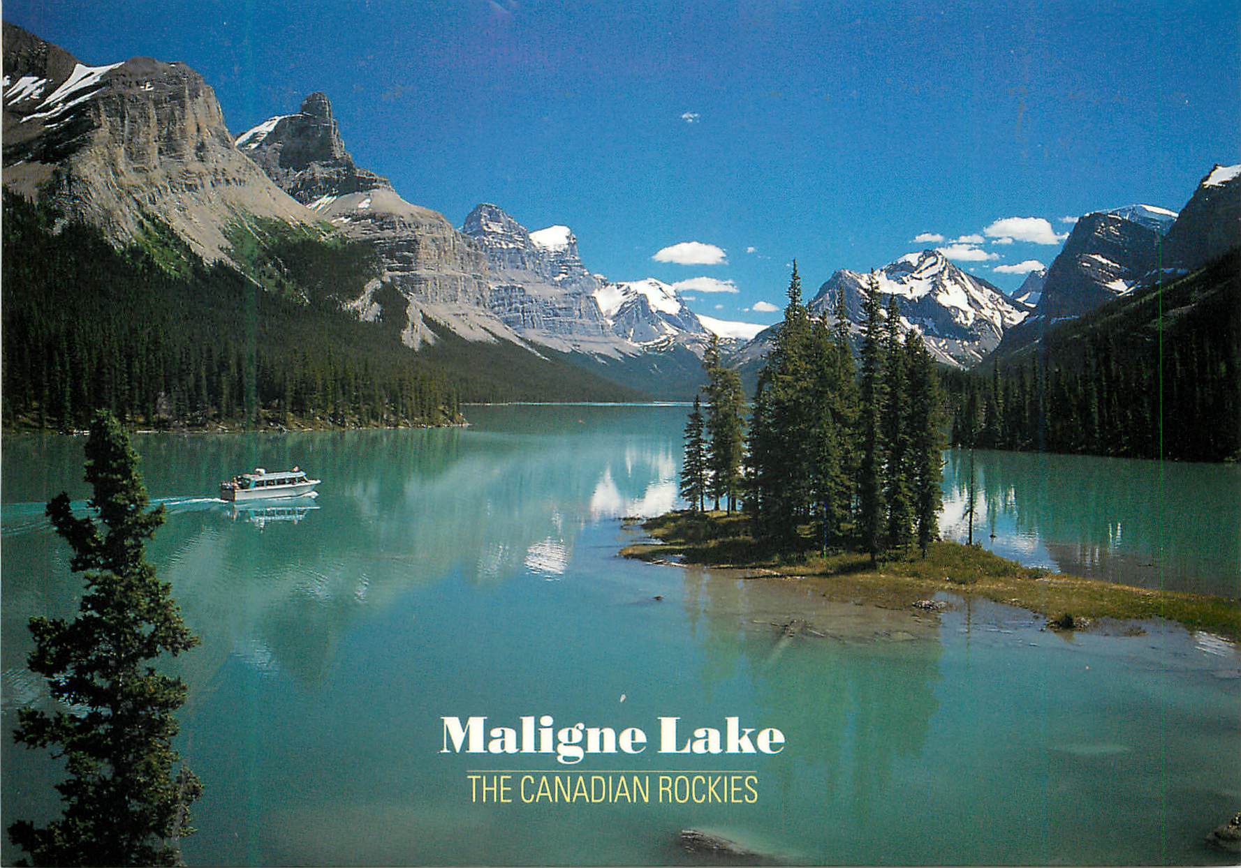 CPM Maligne Lake The Canadian Rockies 