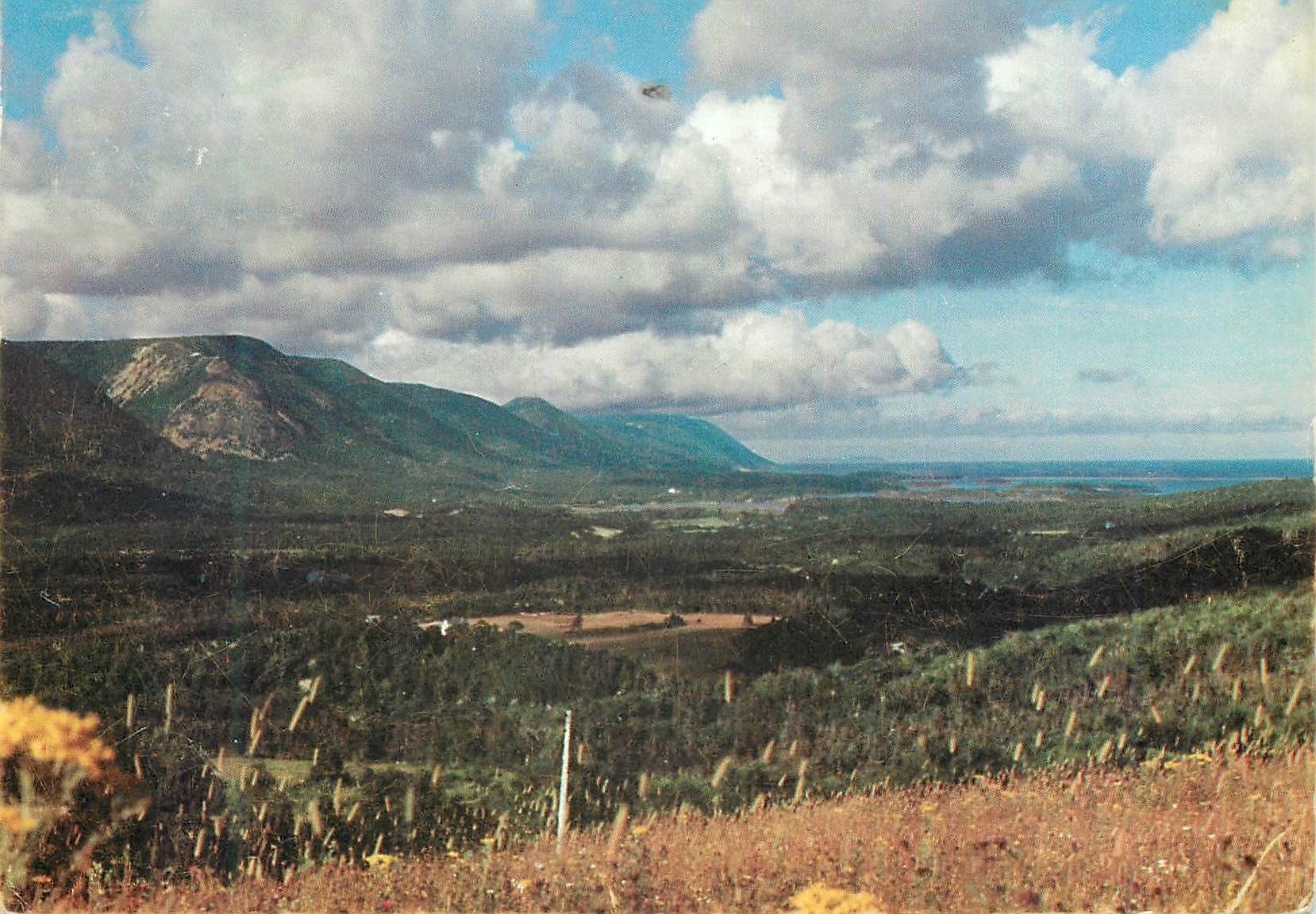 CPM Pictoresque Sunrise Valley in Northern Cape Breton on the Cabot Trail Nova Scotia 