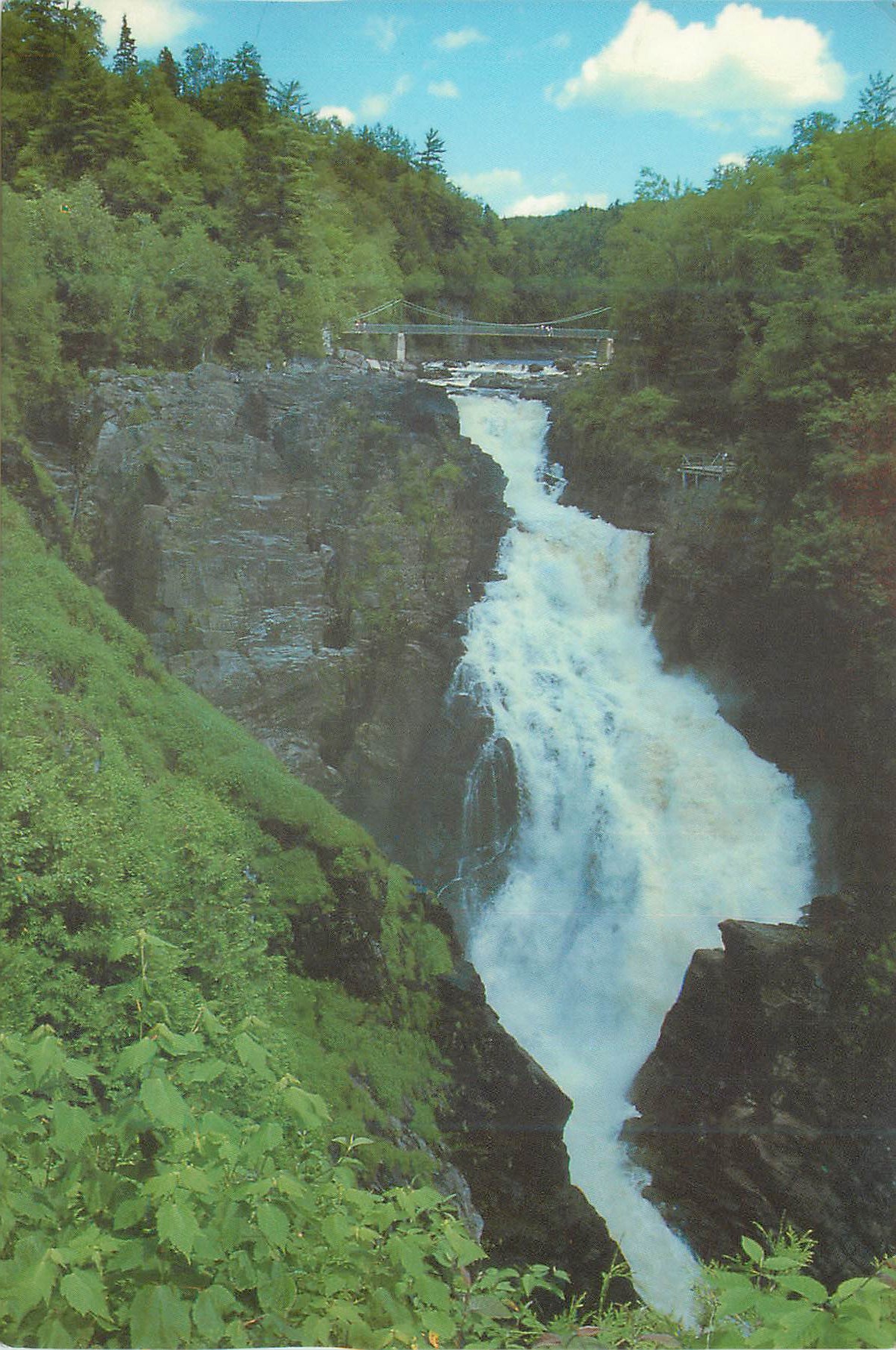 CPM Quebec Canada Grand Canyon des Chutes Ste Anne 