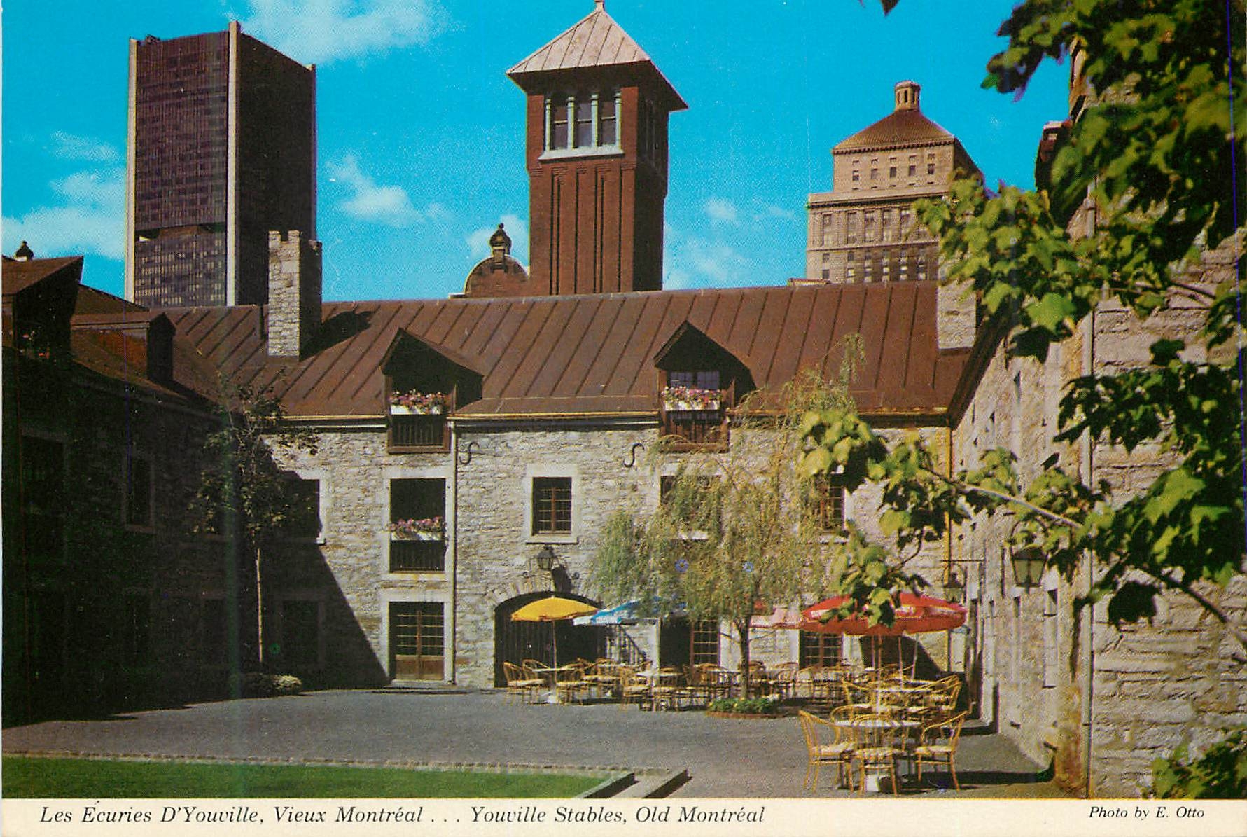 CPM Les Ecuries d Youville Vieux Montreal 