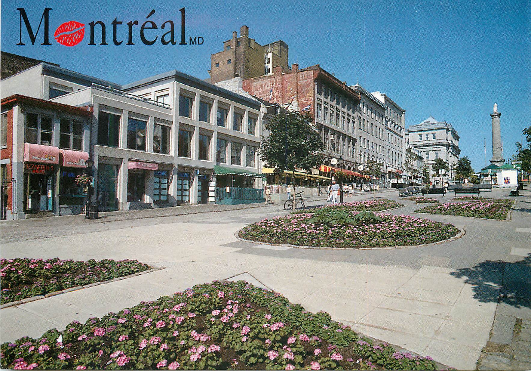 CPM Montreal Place Jacques Cartier Vieux Montreal 