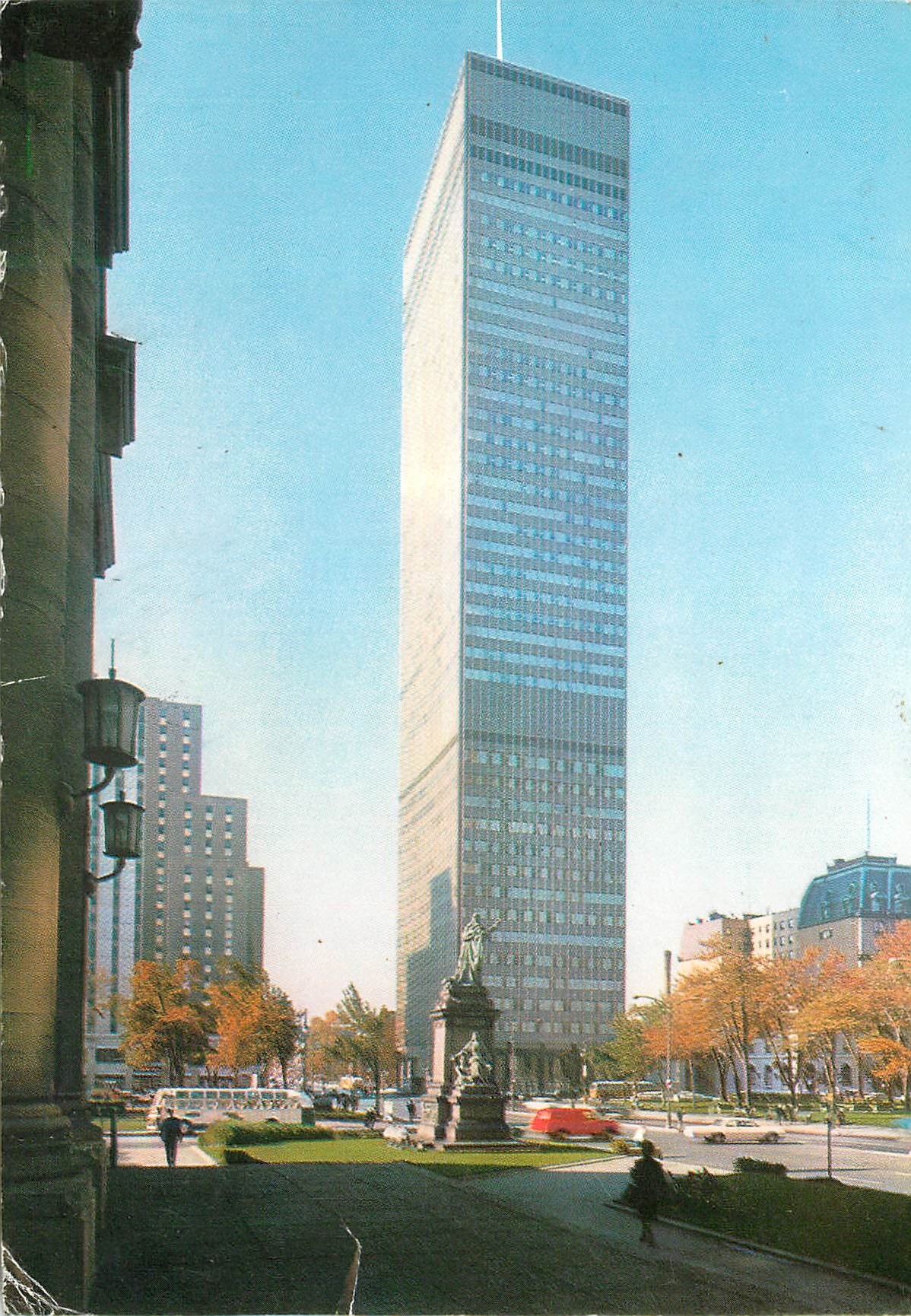 CPM Canadian Imperial Bank of Commerce Building on Dominion Square in Montreal Canada 