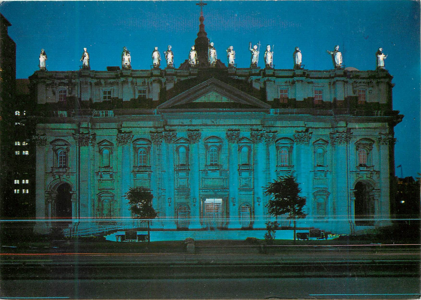 CPM Montreal Que Cathedrale Marie Reine du Monde vue nocturne 