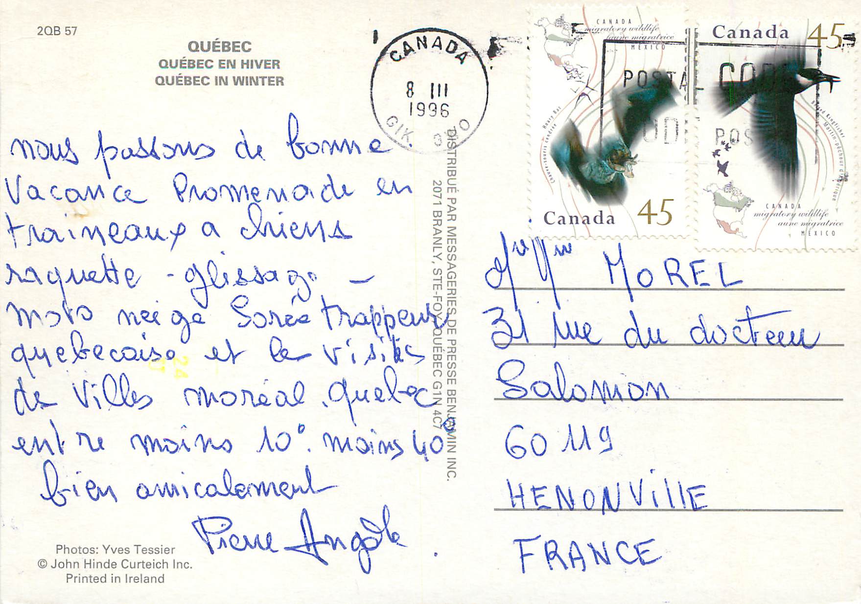 CPM Quebec  — Back