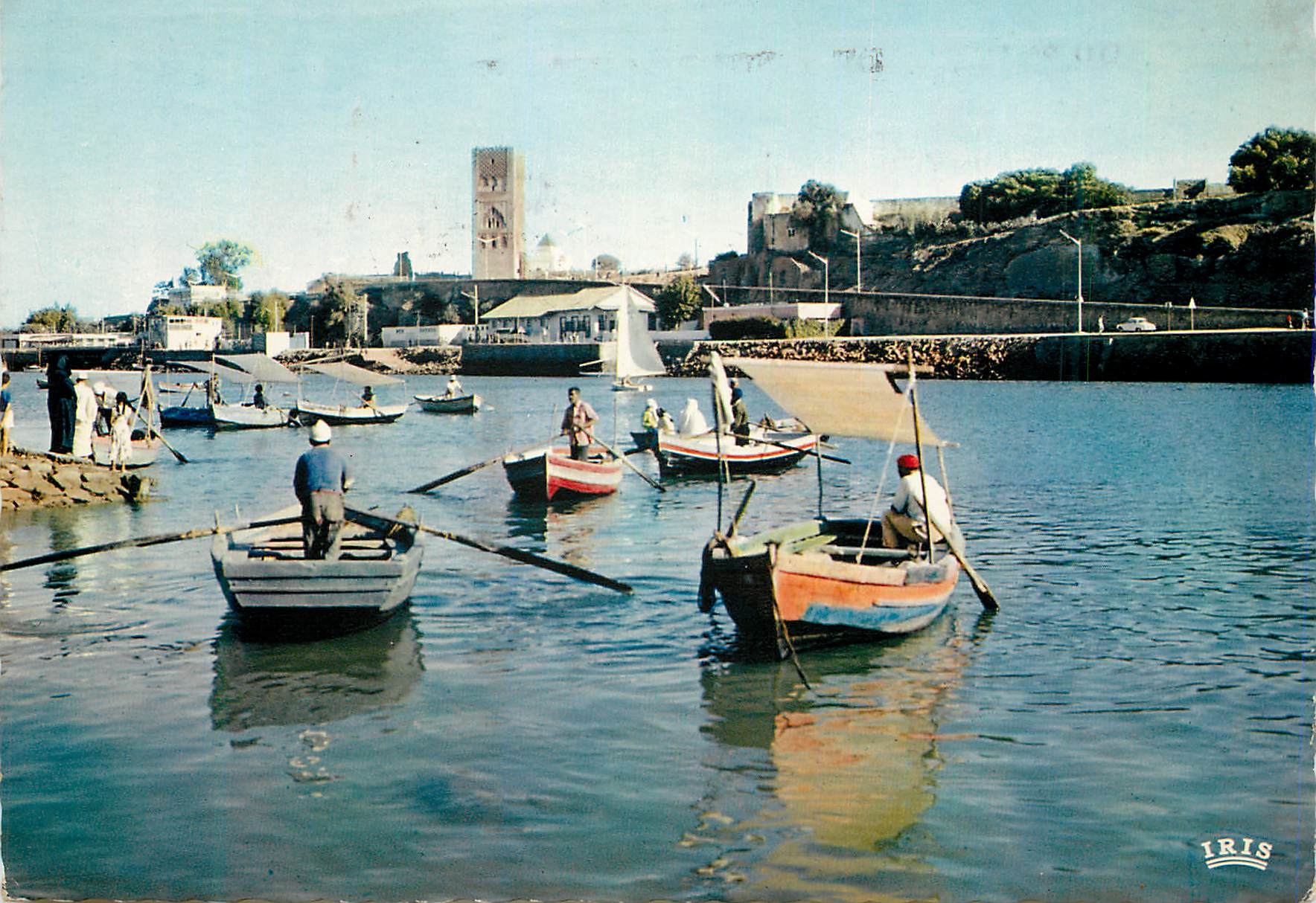 CPM Rabat Le Bou Regreg et la tour Hassan 