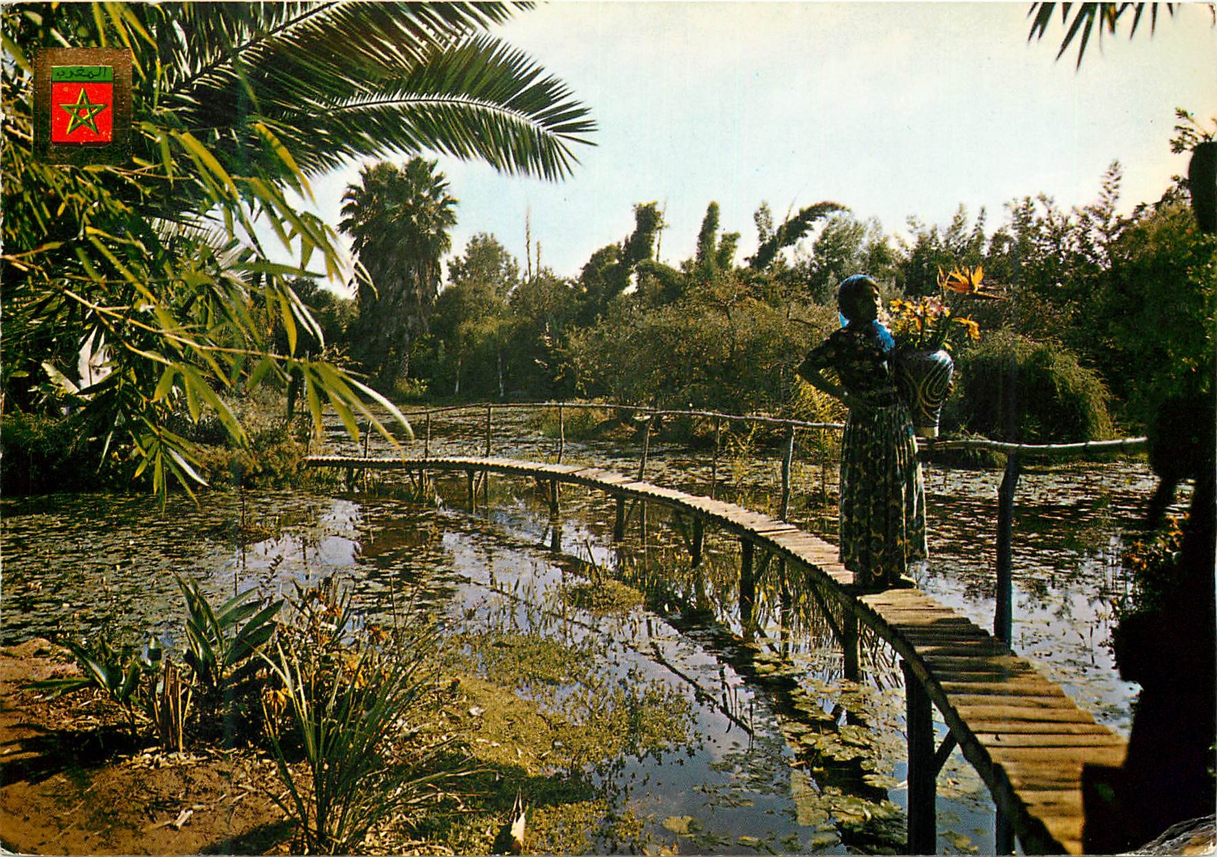CPM Rabat Jardins Exotiques M Francoi 